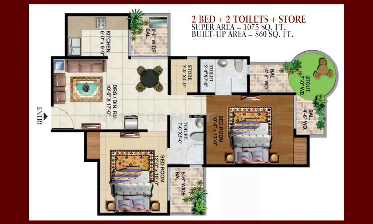 Grand Ajnara Heritage floor plan